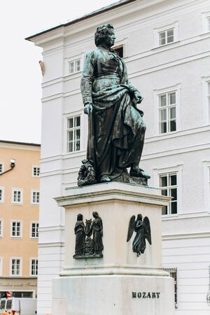 Germany, Munich - September 03, 2013. Monument in Munich. Statueのeditorial素材
