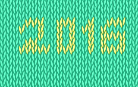 Vector winter, warm pattern coming yearのイラスト素材