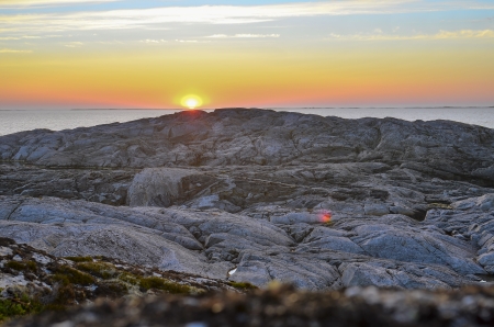 sunsetの写真素材