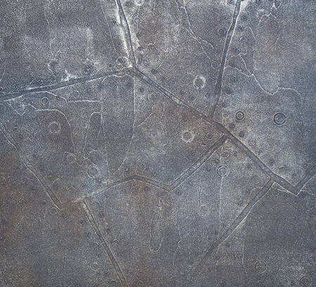 Abstract texture of hand-designed