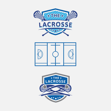 set of baseball and softball sport logo design vector graphic art illustrationの写真素材