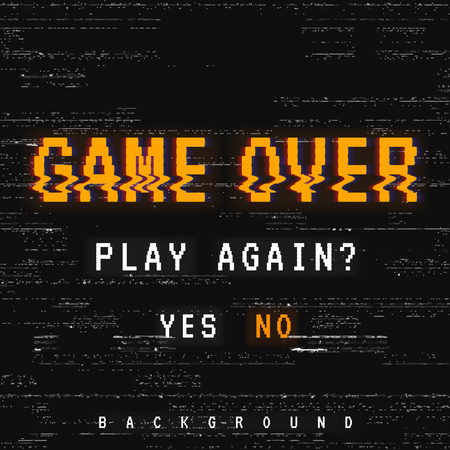 Game over background.のイラスト素材