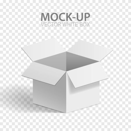 Vector mock-up box.のイラスト素材