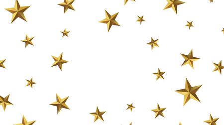 Vector golden star.