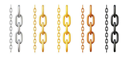 Vector metal chainのイラスト素材