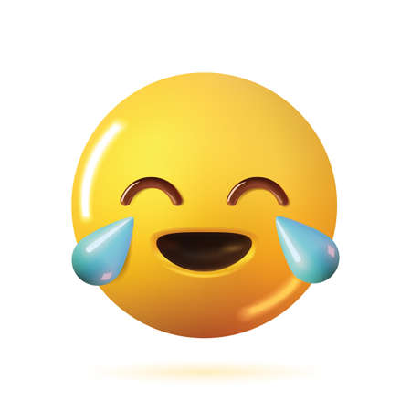 3d vector smile set.のイラスト素材