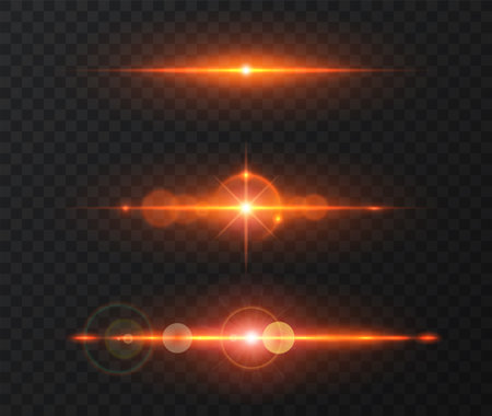 Light effect set.のイラスト素材