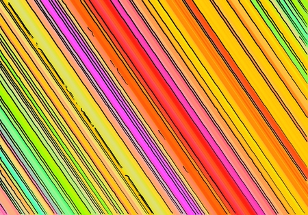 Mulricolored diagonal line pattern, sketch style