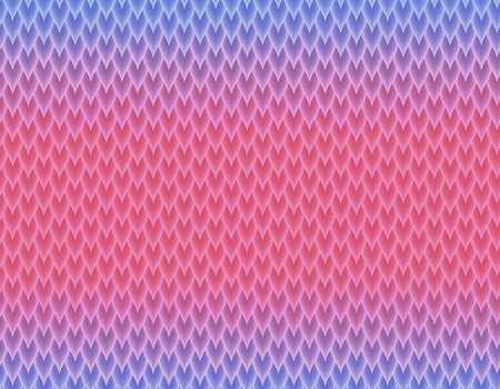 Blue, violet and pink gradient snake skin seamless pattern, long sharp scaleの写真素材