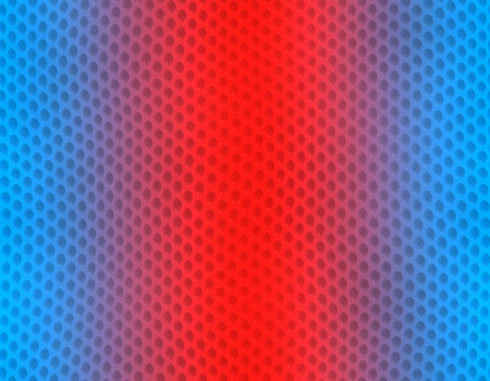 Blue and red gradient snake skin seamless pattern, bubble scaleの写真素材