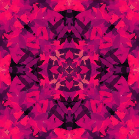 Abstract kaleidoscope background. Purple shades. Multicolor kaleidoscope texture.の写真素材