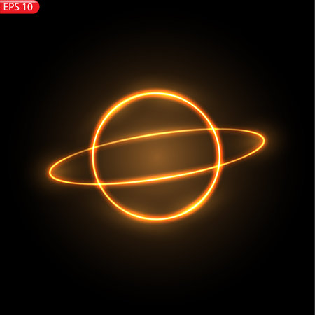 Modern gold shiny vintage frame isolated on a transparent background.のイラスト素材