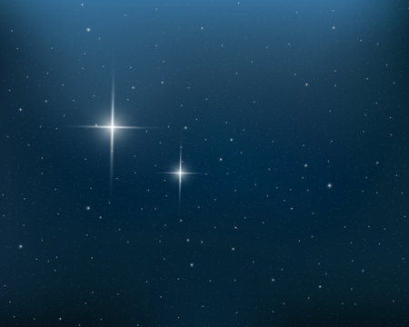 Milky way galaxy with stars and space dust in the universe.のイラスト素材