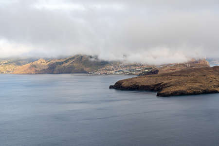 View Ponta sao lourenco madeira east point hiking path in Madeira islandの写真素材