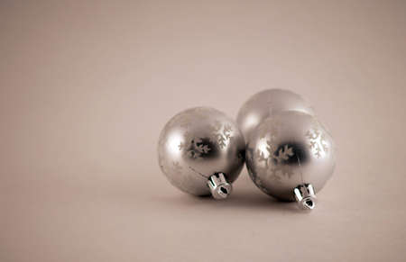 Christmas bulbsの写真素材