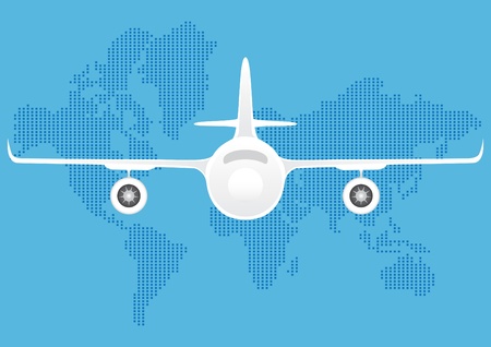 Airplane のイラスト素材