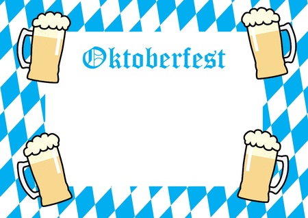 Oktoberfest Background のイラスト素材