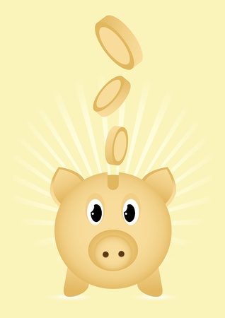 Piggy bank iconのイラスト素材