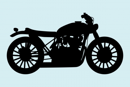 Classic Motorcycle のイラスト素材