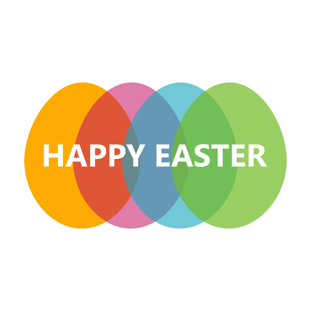 Easter eggs icons vector illustrationのイラスト素材