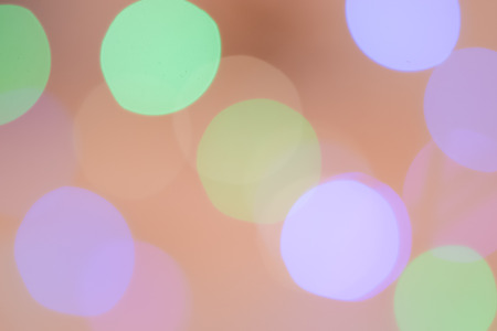 Blurry lights. Blue. Green. Blue.の写真素材