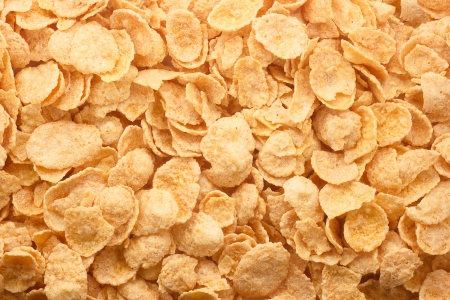 Photo of the cornflakes for texture or background