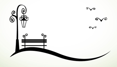 abstract background with hand drawn swirl elements のイラスト素材