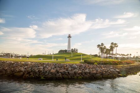 Long Beach Lighthouseの写真素材