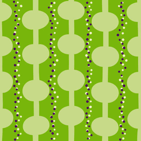 Scandinavian style design illustrations (hand drawn, seamless pattern, vector)のイラスト素材