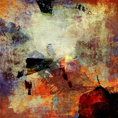 abstract background created by using different photographs and hand painted layers abstract background created by using different photographs and hand painted layers