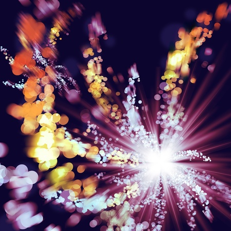 fireworks illustration - event celebration background