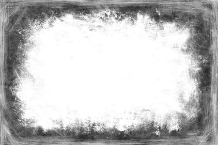 White space with grunge bordersの写真素材