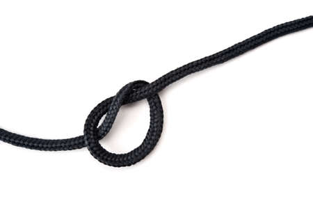 Knot on string.の写真素材