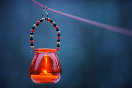 Candle lanternの写真素材