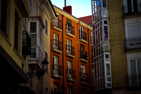 Colorful houseの写真素材