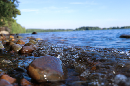 Rocks and wavesの写真素材