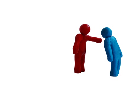 Boss and employeeの写真素材