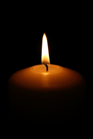 candle flameの写真素材