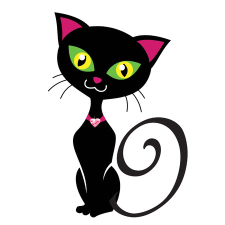 black catのイラスト素材