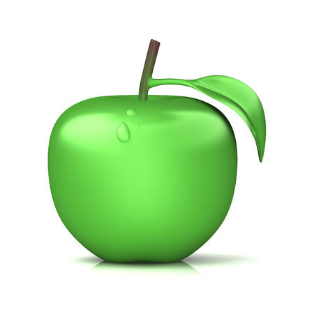 Green apple の写真素材