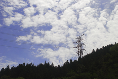 blue skyの写真素材