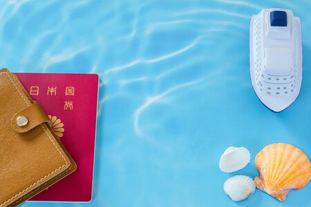 Image of traveling on a cruise shipの写真素材