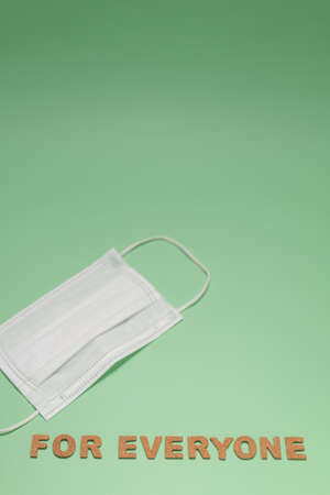 Please mask for everyoneの写真素材