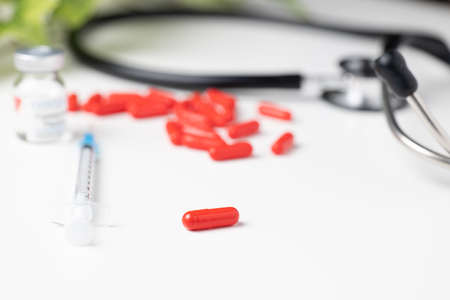 Image of  vaccine and medicationの写真素材