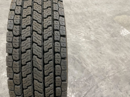 Stored studless tires for trucksの写真素材
