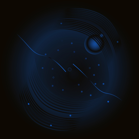 Abstract space backgroundのイラスト素材