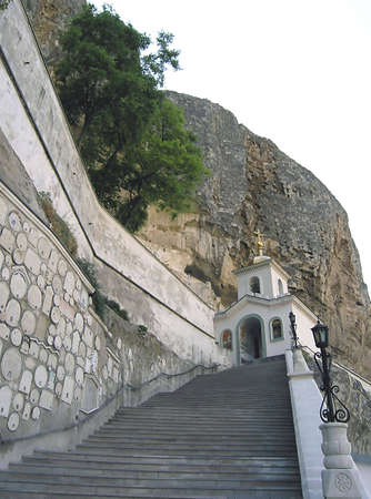 Small monastery at the mountains of Crimea       の写真素材