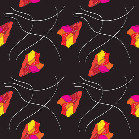 Seamless abstract patternのイラスト素材