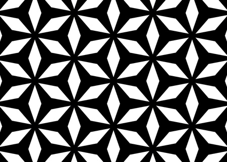 Black-White Mosaic Backgroundの写真素材