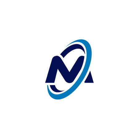 initial m logo icon vector template for corporate logo and business card design.のイラスト素材